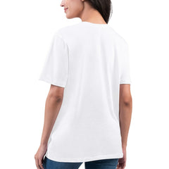 Houston Texans G-III 4Her by Carl Banks Women's Super-Slim Fit Lightweight H-Town T-Shirt - White T-shirts