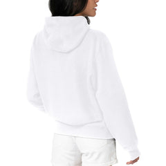Houston Texans G-III 4Her by Carl Banks Women's H-Town Fleece Pullover Hoodie - White Hoodies