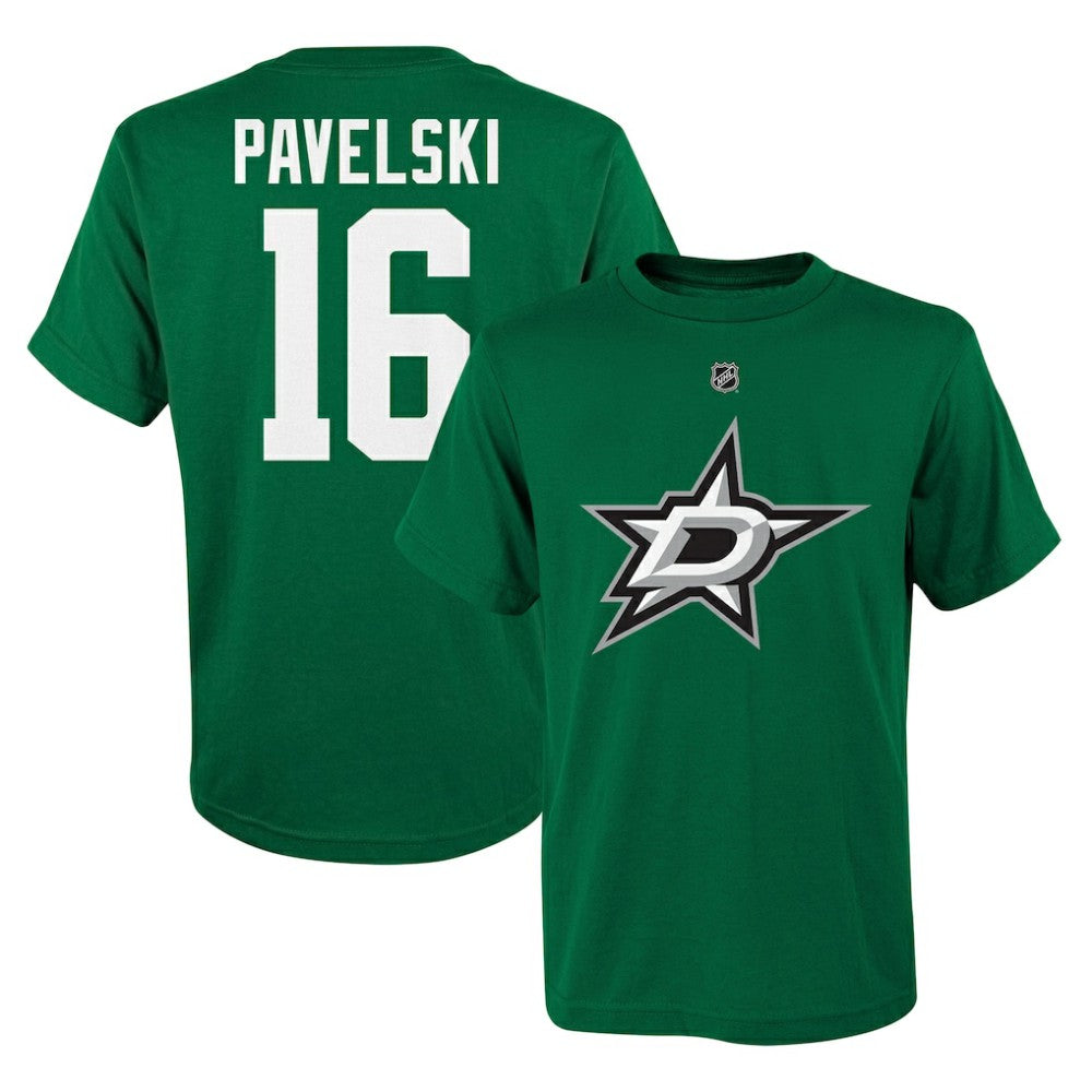 Joe Pavelski Dallas Stars Youth Player Name & Number T-Shirt - Kelly Green | US 201621683