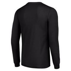 Anaheim Ducks Starter Four Team Name Logo Long Sleeve Graphic T-Shirt - Black | US 201621806