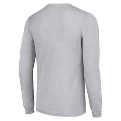 Pittsburgh Penguins Starter Shield Long Sleeve Graphic T-Shirt - Heather Gray | US 201622175