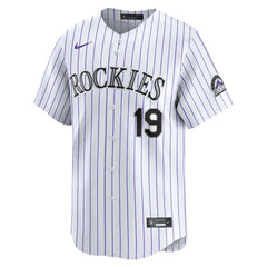 Charlie Blackmon Colorado Rockies Nike Youth Home Limited Player Jersey - White Jerseys