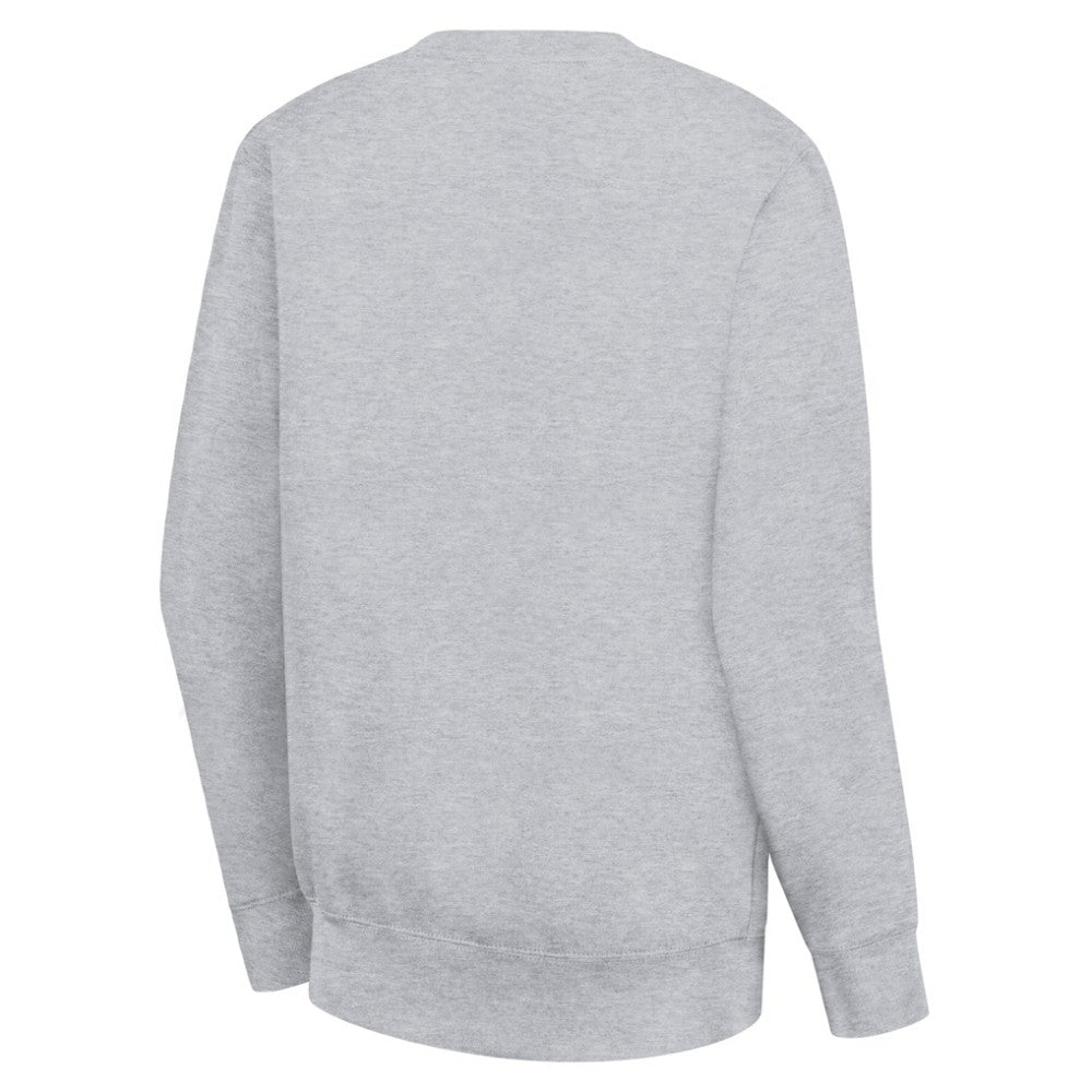 St. Louis Blues G-III 4Her by Carl Banks Women's Collage Graphic Fleece Long Sleeve Pullover Sweatshirt - Heather Gray | US 201622784