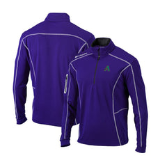 Arizona Diamondbacks Columbia Cooperstown Collection Omni-Wick Shotgun Quarter-Zip Top - Purple Tops