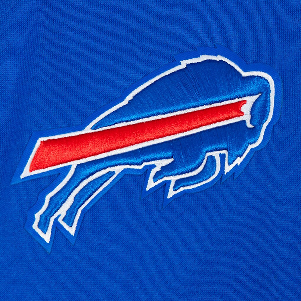 Buffalo Bills Pro Standard Turn It Up Drop Shoulder Pullover Sweatshirt - Royal Pullover