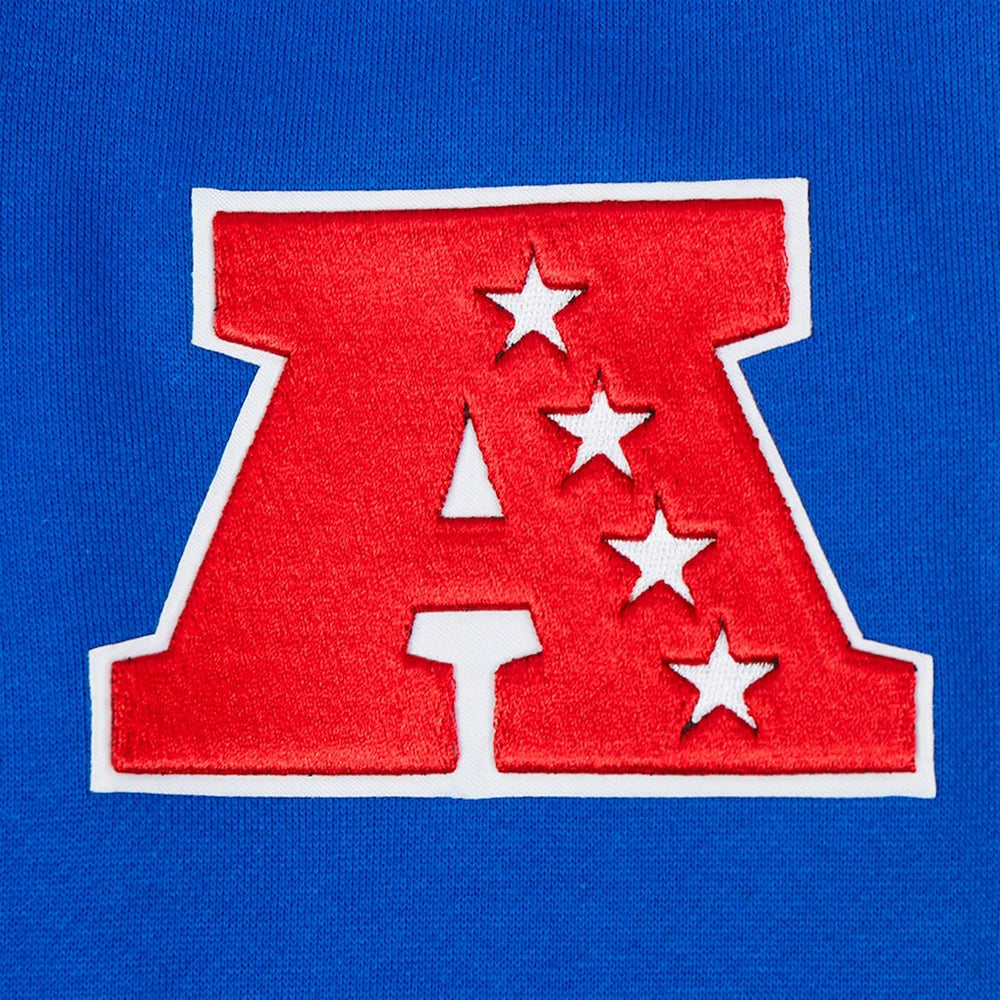Buffalo Bills Pro Standard Turn It Up Drop Shoulder Pullover Sweatshirt - Royal Pullover