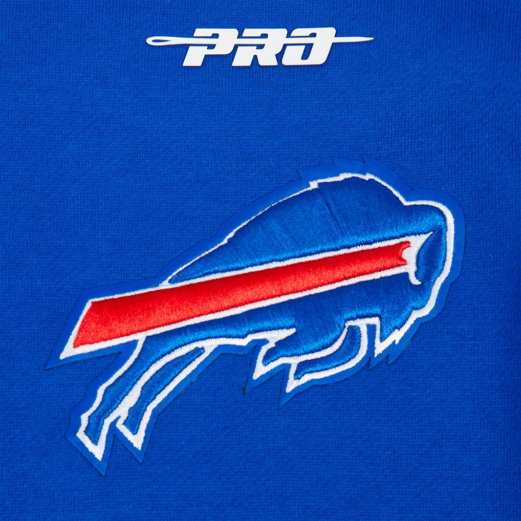 Buffalo Bills Pro Standard Turn It Up Drop Shoulder Pullover Sweatshirt - Royal Pullover