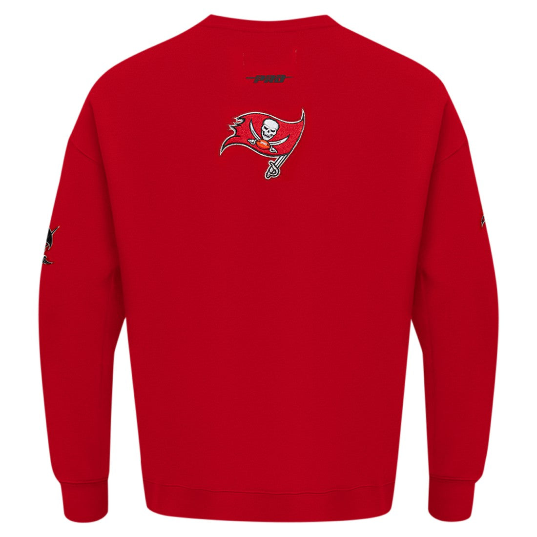 Tampa Bay Buccaneers Pro Standard Turn It Up Drop Shoulder Pullover Sweatshirt - Red Pullover