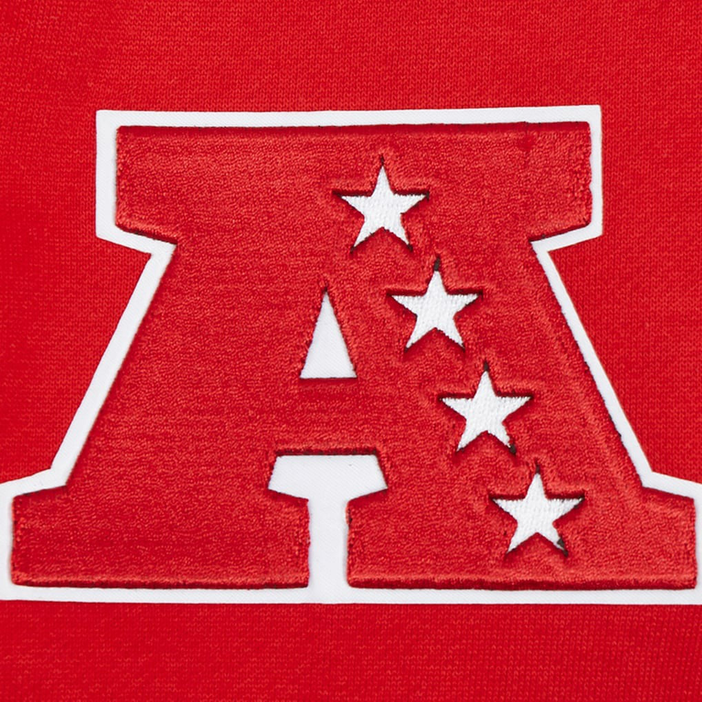 Kansas City Chiefs Pro Standard Turn It Up Drop Shoulder Pullover Sweatshirt - Red Pullover