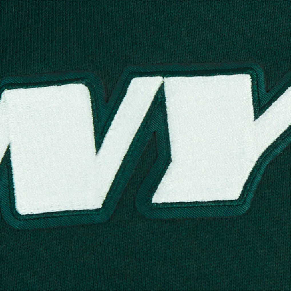 New York Jets Pro Standard Turn It Up Drop Shoulder Pullover Sweatshirt - Green Pullover