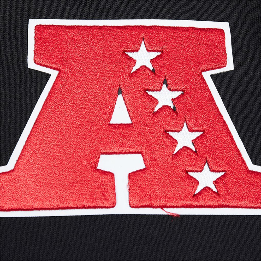 Las Vegas Raiders Pro Standard Turn It Up Drop Shoulder Pullover Sweatshirt - Black Pullover