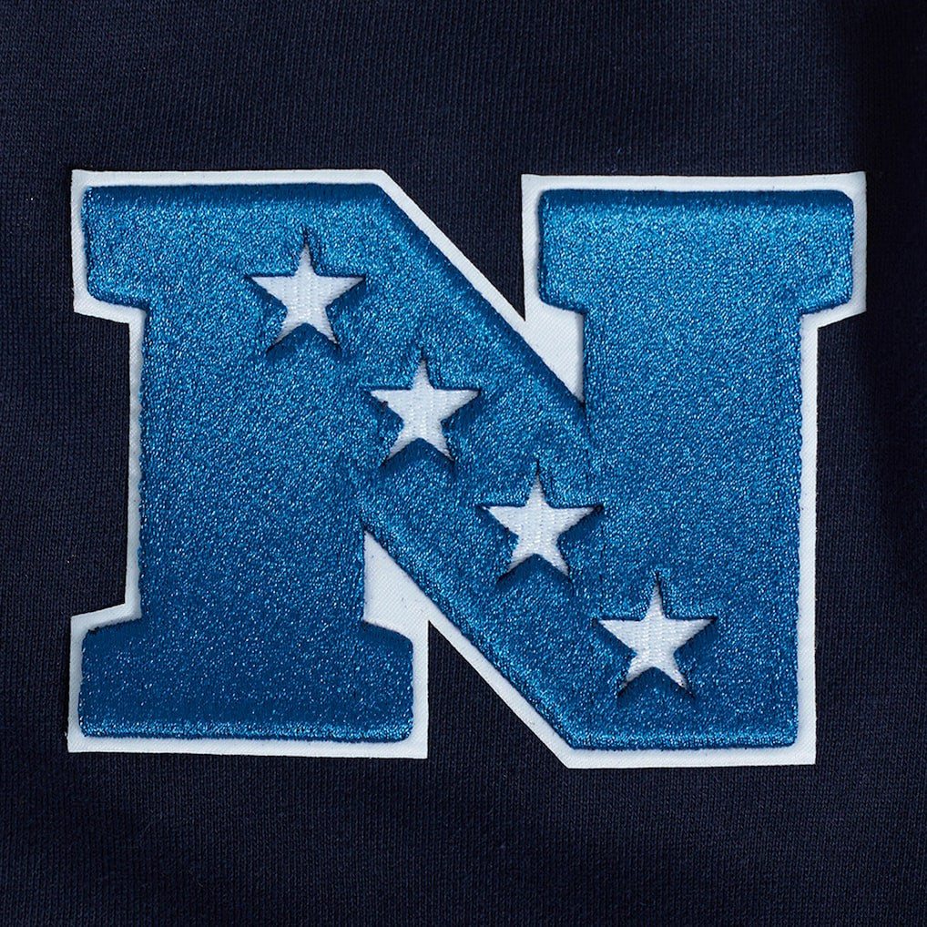 Seattle Seahawks Pro Standard Turn It Up Drop Shoulder Pullover Sweatshirt - College Navy Pullover