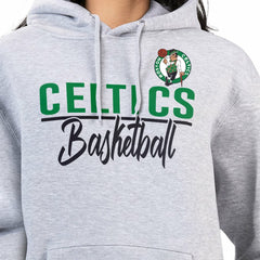 Boston Celtics G-III 4Her by Carl Banks Women's Graphics Fleece Pullover Hoodie Heather Gray outlet