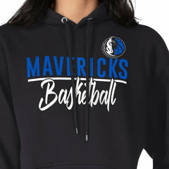 Dallas Mavericks G-III 4Her by Carl Banks Women's Graphics Fleece Pullover Hoodie Black
