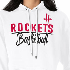 Houston Rockets G-III 4Her by Carl Banks Women's Graphics Fleece Pullover Hoodie White outlet
