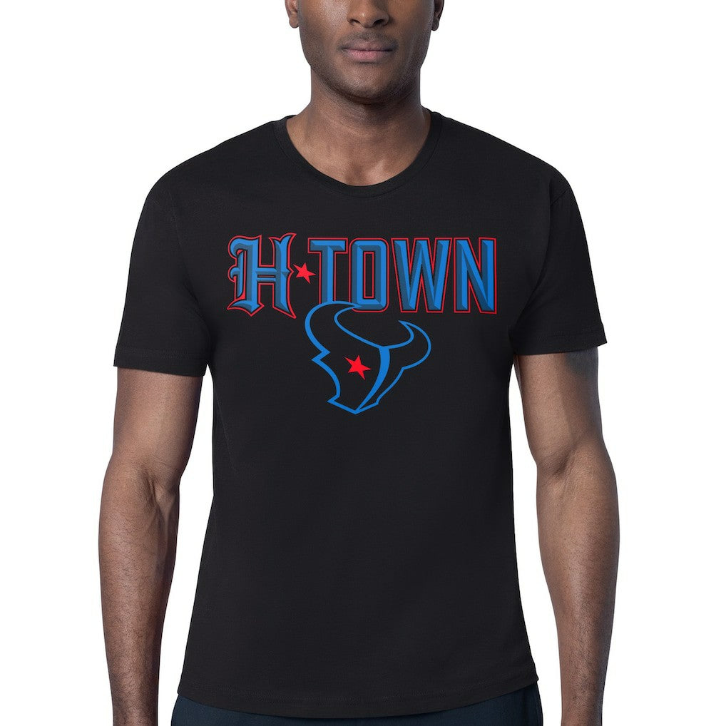 Houston Texans Starter H-Town Graphic T-Shirt - Black T-shirts