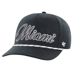Miami Dolphins '47 Overhand Speckle Hitch Adjustable Hat - Black Hats