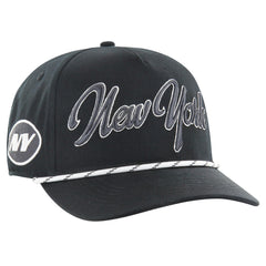 New York Jets '47 Overhand Speckle Hitch Adjustable Hat - Black Hats