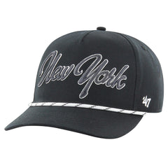New York Jets '47 Overhand Speckle Hitch Adjustable Hat - Black Hats