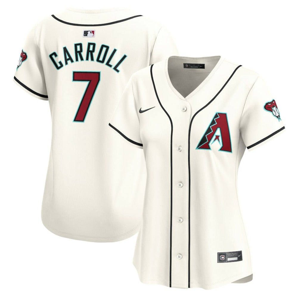 Corbin Carroll Arizona Diamondbacks Nike Women's Home Limited Player Jersey - White Jerseys