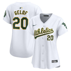 Zack Gelof Athletics Nike Women's Home Limited Player Jersey - White Jerseys