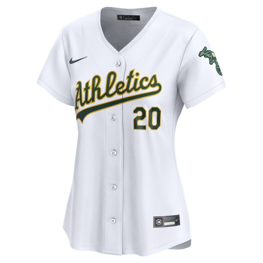 Zack Gelof Athletics Nike Women's Home Limited Player Jersey - White Jerseys