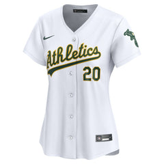 Zack Gelof Athletics Nike Women's Home Limited Player Jersey - White Jerseys