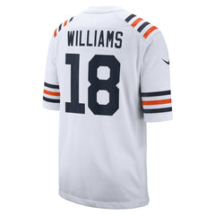 Caleb Williams Chicago Bears 2024 NFL Draft 2nd Alternate Game Player Jersey - White Jerseys
