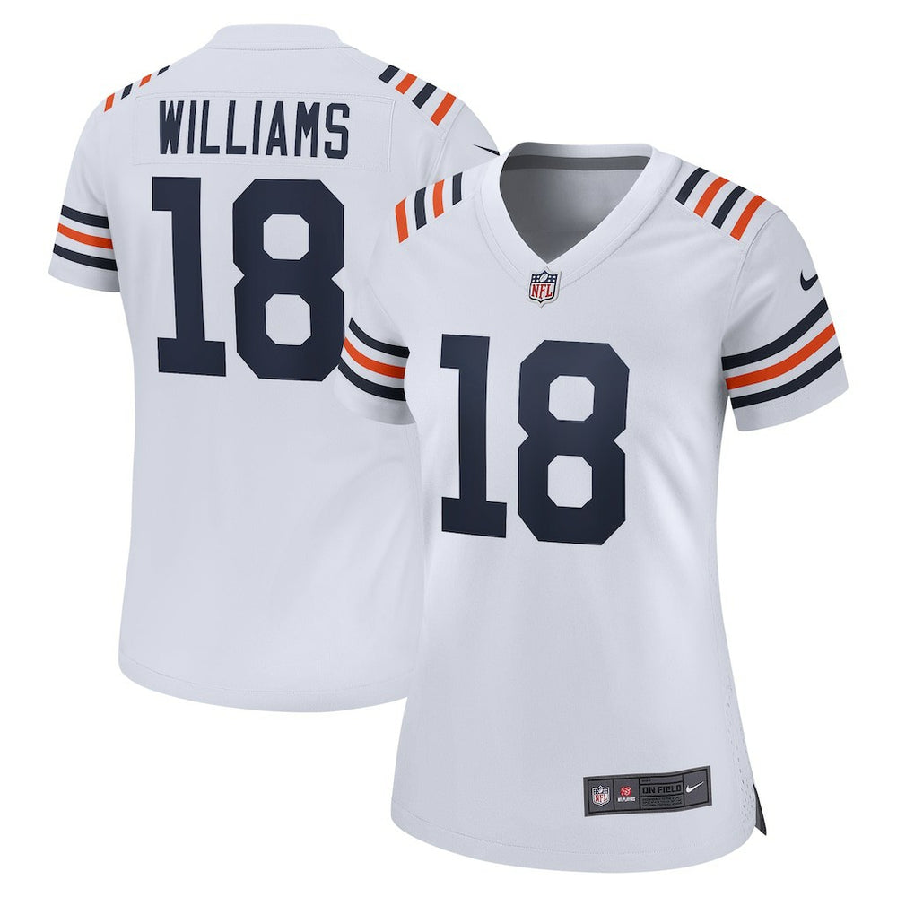 Caleb Williams Chicago Bears Women's 2nd Alternate Game Player Jersey - White Jerseys