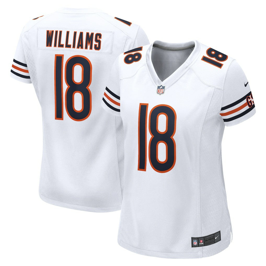 Caleb Williams Chicago Bears Women's Game Player Jersey - White Jerseys