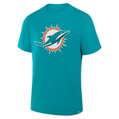 Miami Dolphins Field Goal Legacy T-Shirt - Aqua T-shirts
