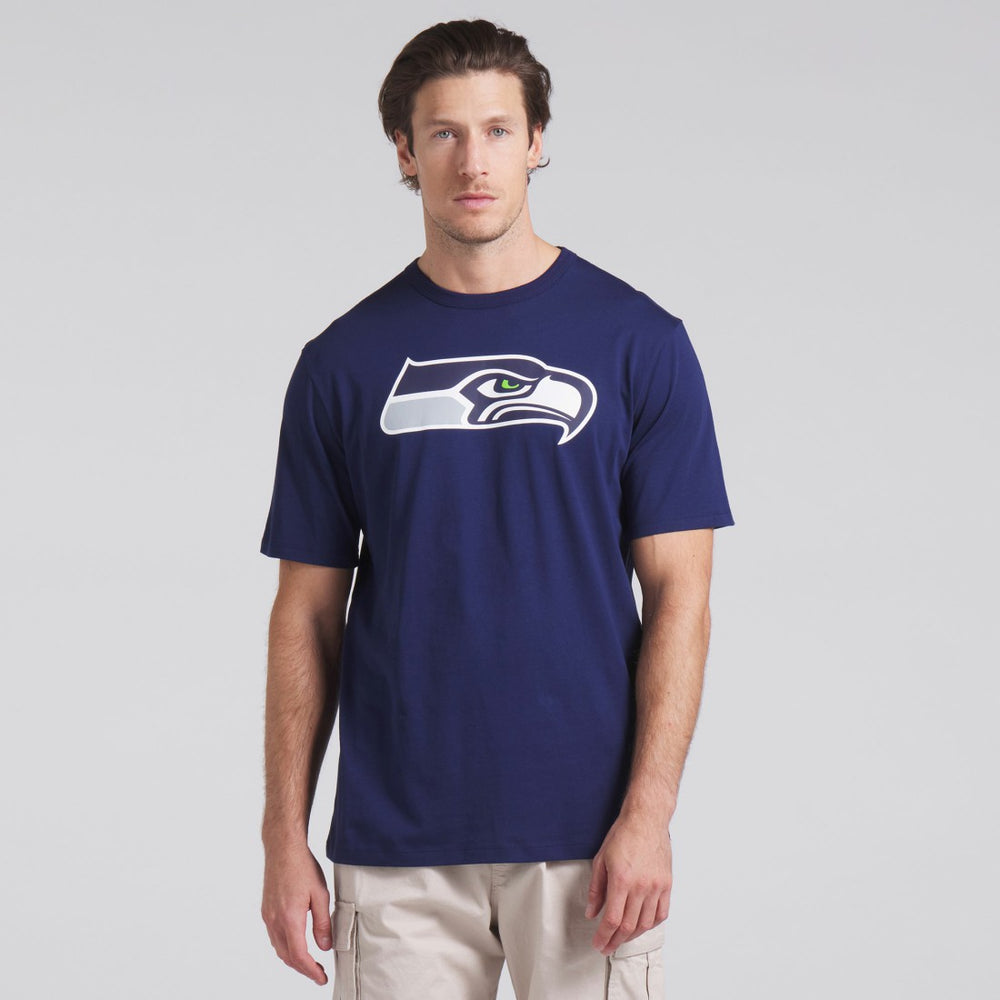 Seattle Seahawks Field Goal Legacy T-Shirt - College Navy T-shirts