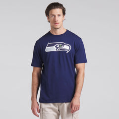 Seattle Seahawks Field Goal Legacy T-Shirt - College Navy T-shirts