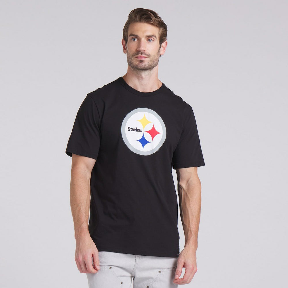 Pittsburgh Steelers Field Goal Legacy T-Shirt - Black T-shirts