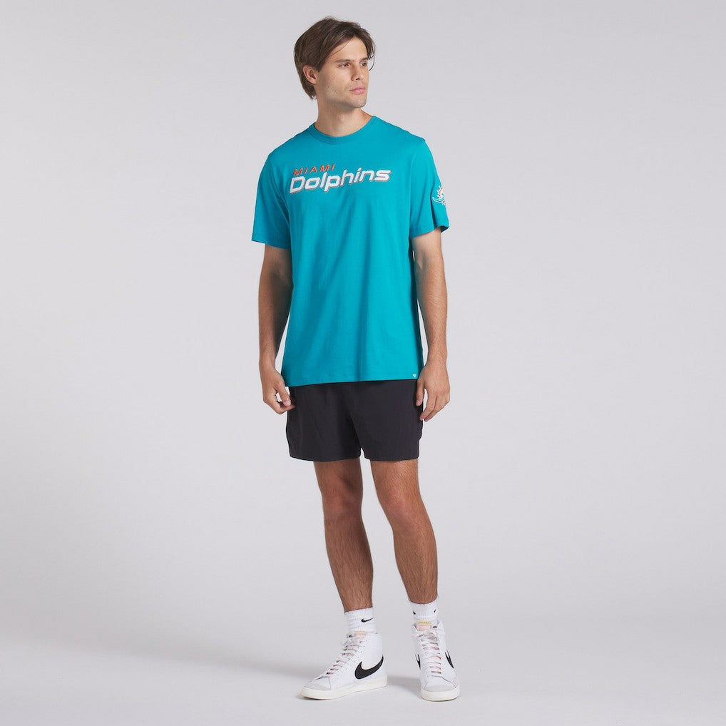 Miami Dolphins Option Route Legacy T-Shirt - Aqua T-shirts