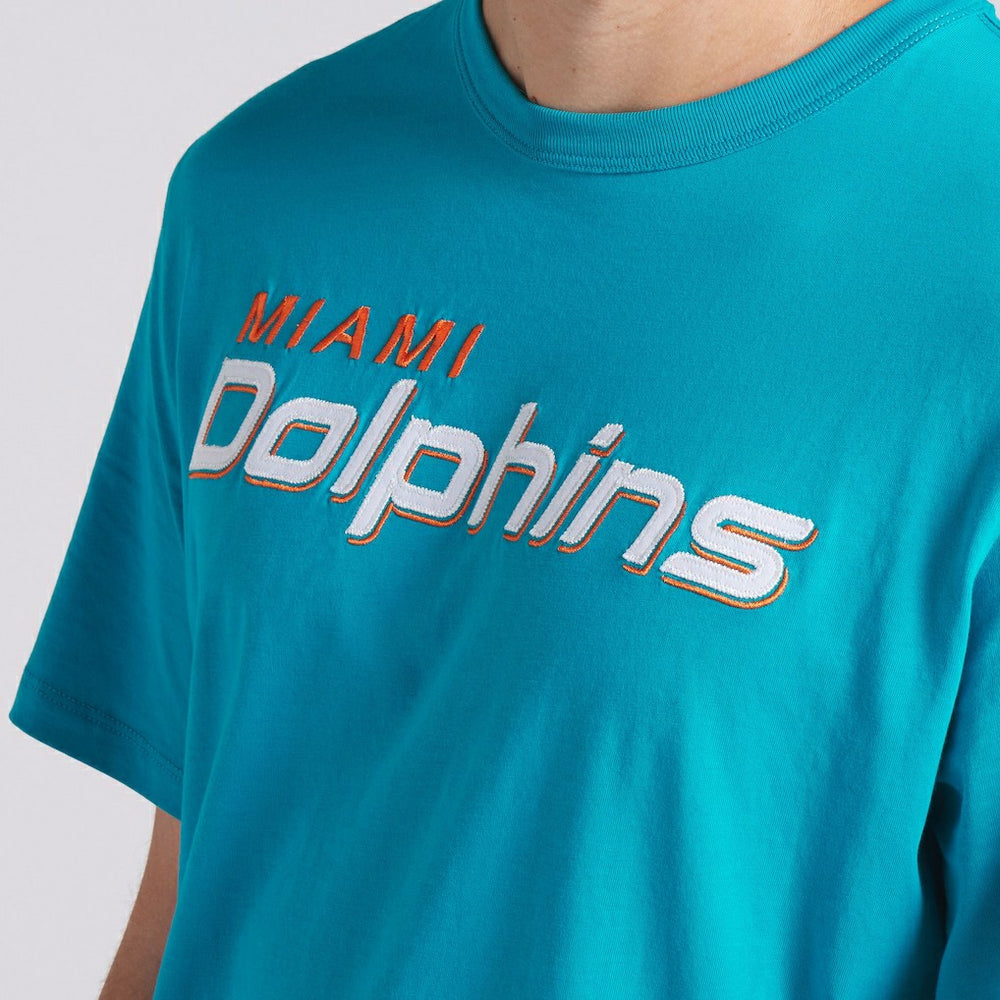 Miami Dolphins Option Route Legacy T-Shirt - Aqua T-shirts