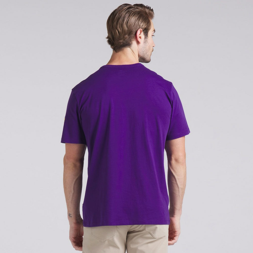 Minnesota Vikings Option Route Legacy T-Shirt - Purple T-shirts