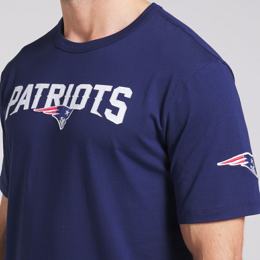 New England Patriots Option Route Legacy T-Shirt - Navy T-shirts