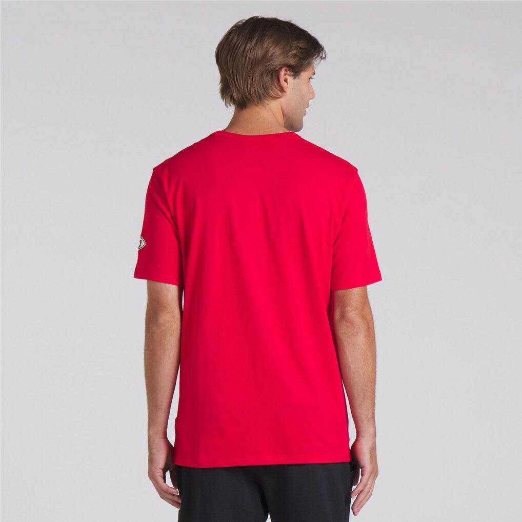 Kansas City Chiefs Option Route Legacy T-Shirt - Red T-shirts