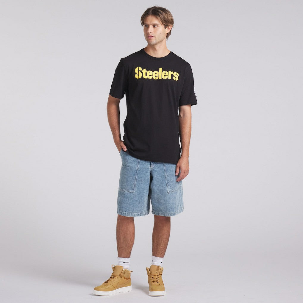 Pittsburgh Steelers Option Route Legacy T-Shirt - Black T-shirts