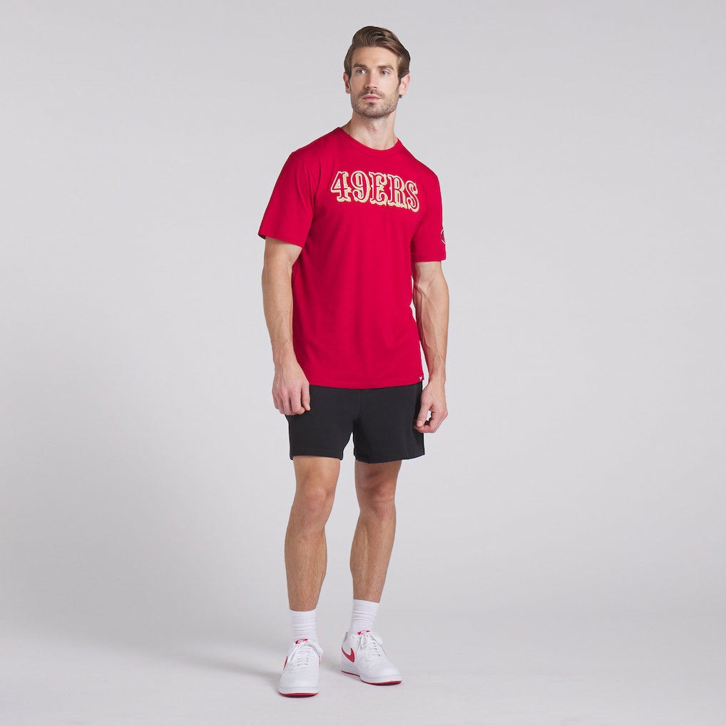 San Francisco 49ers Option Route Legacy T-Shirt - Scarlet T-shirts