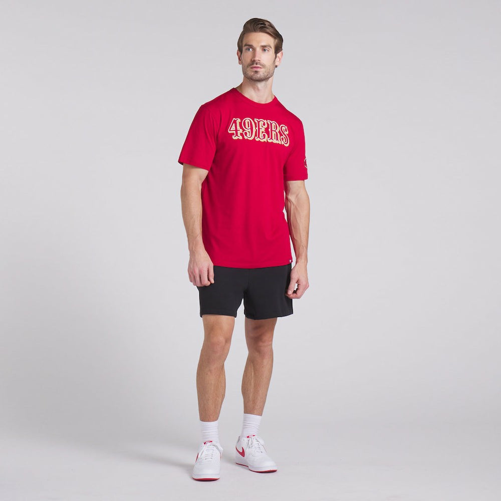 San Francisco 49ers Option Route Legacy T-Shirt - Scarlet T-shirts