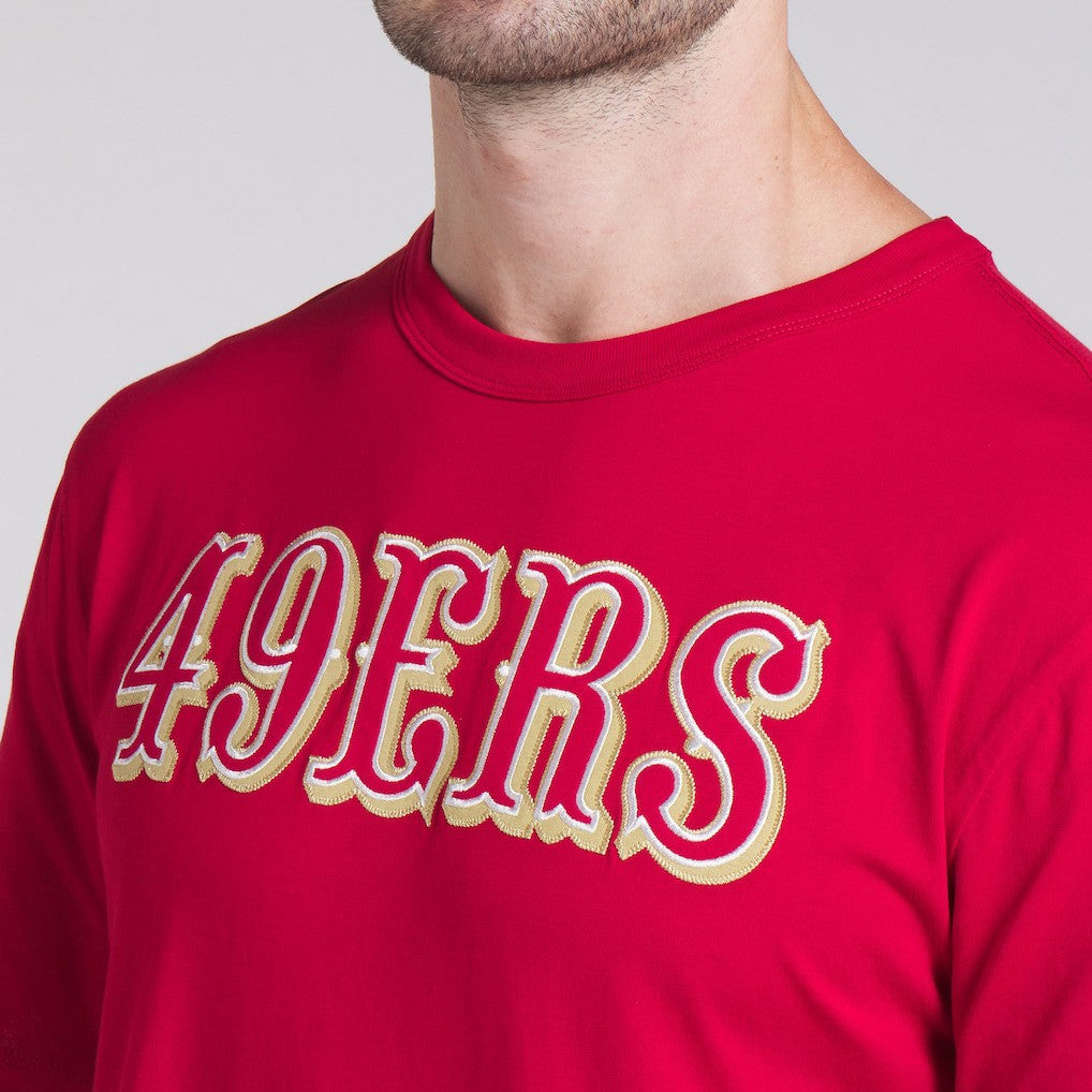 San Francisco 49ers Option Route Legacy T-Shirt - Scarlet T-shirts
