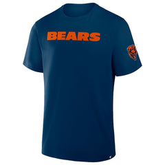 Chicago Bears Option Route Legacy T-Shirt - Navy T-shirts