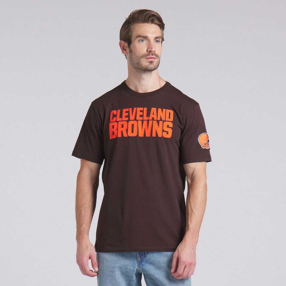 Cleveland Browns Option Route Legacy T-Shirt - Brown T-shirts