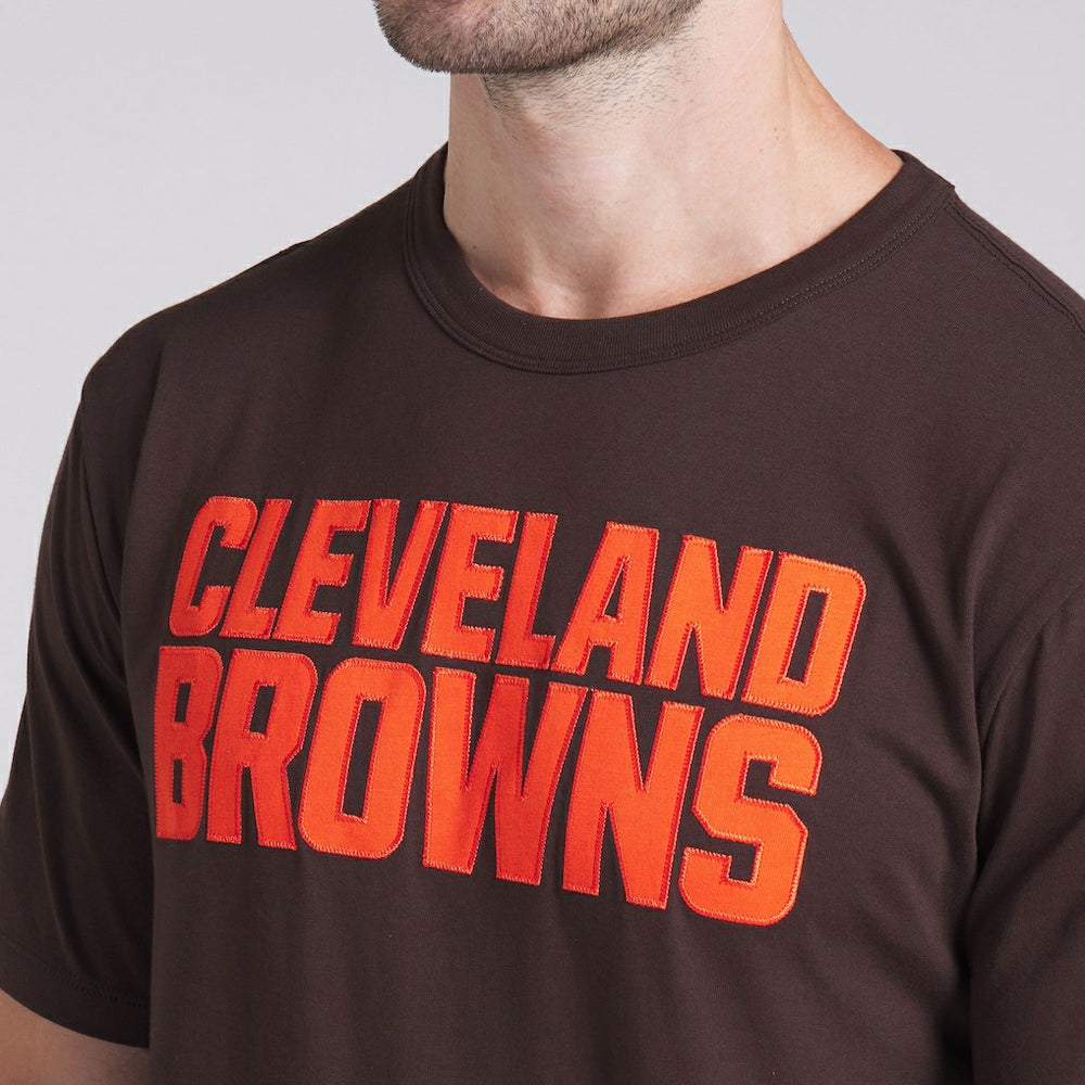 Cleveland Browns Option Route Legacy T-Shirt - Brown T-shirts