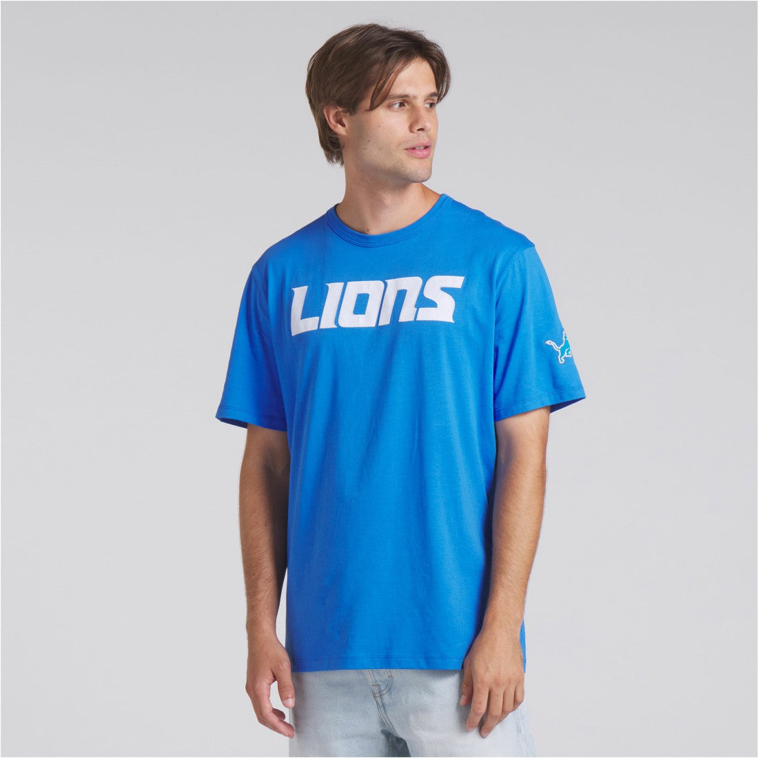 Detroit Lions Option Route Legacy T-Shirt - Blue T-shirts