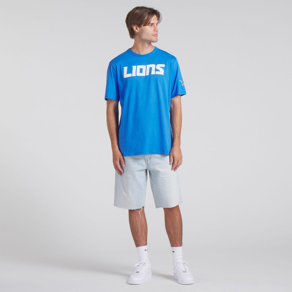 Detroit Lions Option Route Legacy T-Shirt - Blue T-shirts