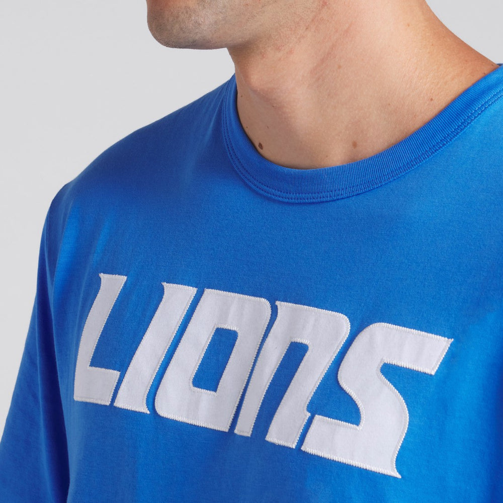 Detroit Lions Option Route Legacy T-Shirt - Blue T-shirts