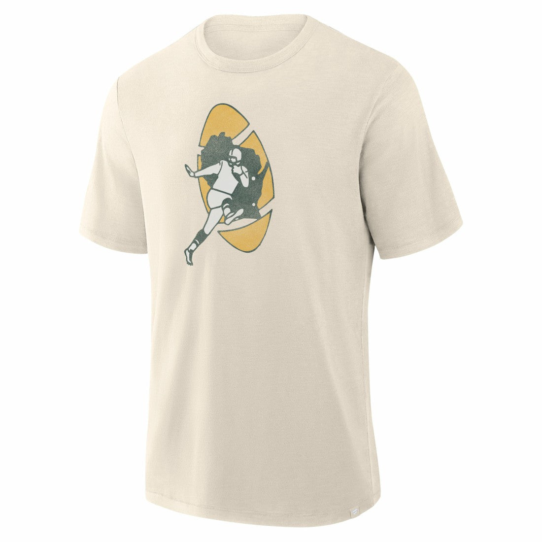 Green Bay Packers Slub T-Shirt - Cream T-shirts